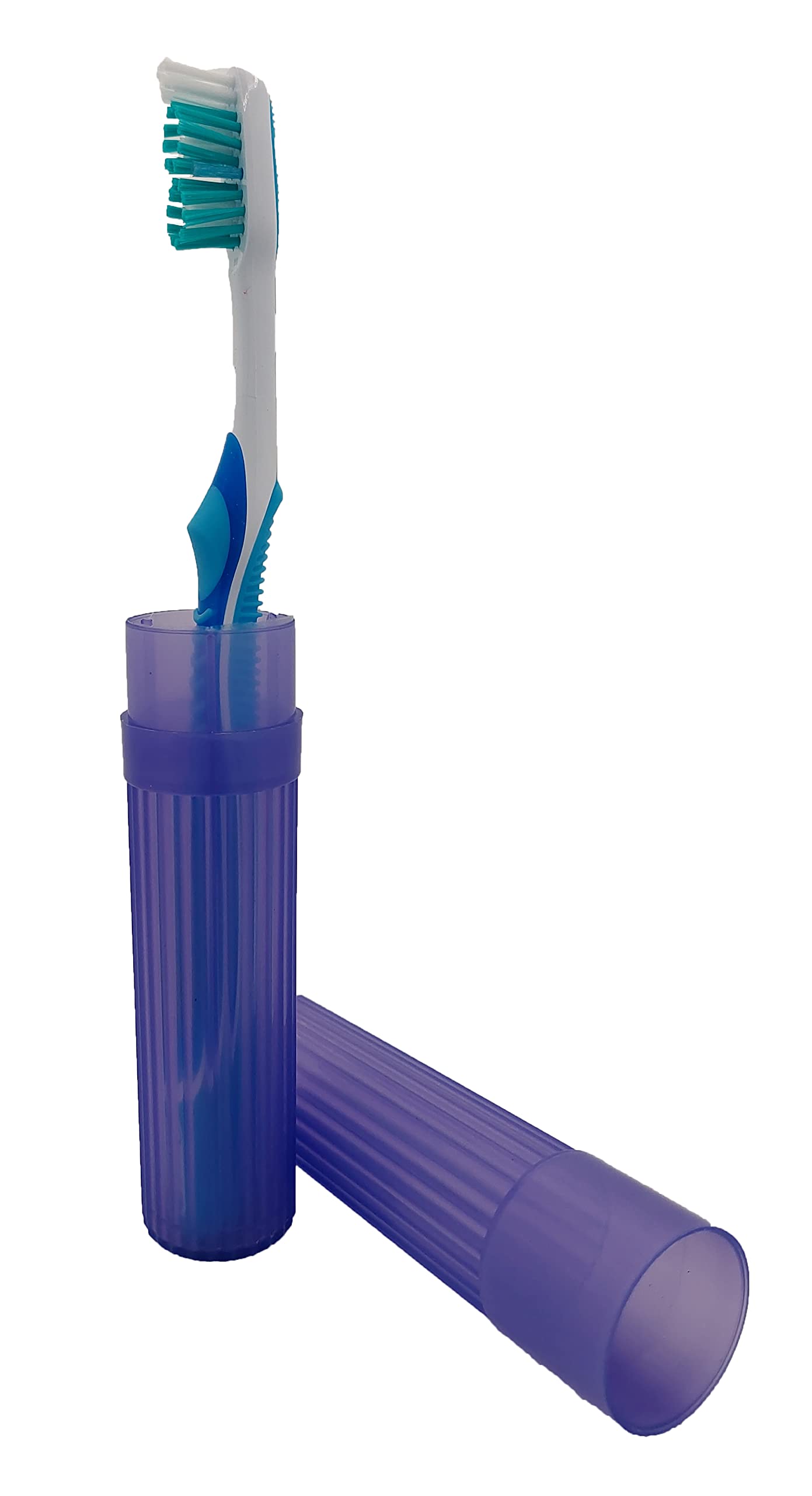 American Comb Toothbrush Holder (Blue,Pink,White,Purple) - Made In The Usa. W/Ventilation Holes.